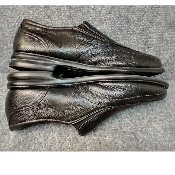 Nunn Bush Mens Black Pebbled Leather Slip On Loafers Bicycle Toe 81044 Size 12 M main image 4